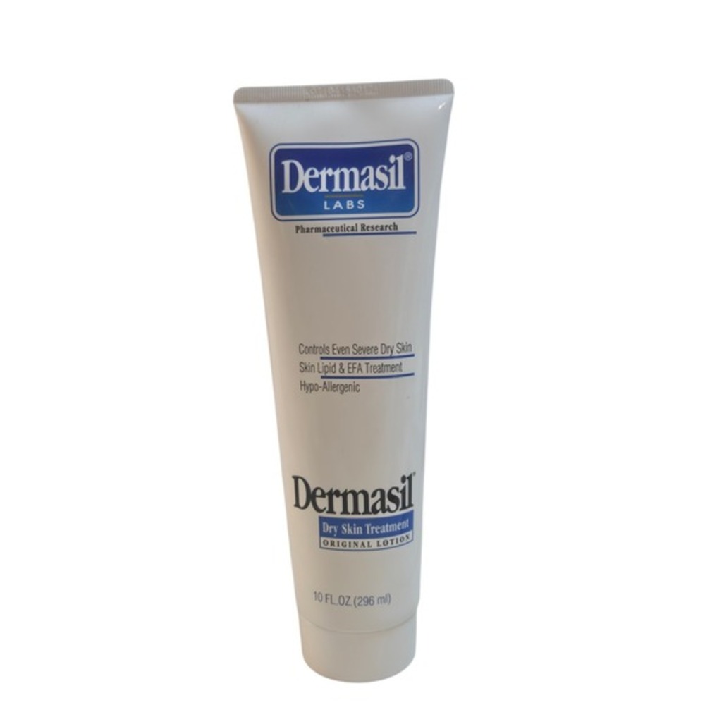 Dermasil Labs Original Lotion 10 Oz White Controls Dry Skin For Hands Body